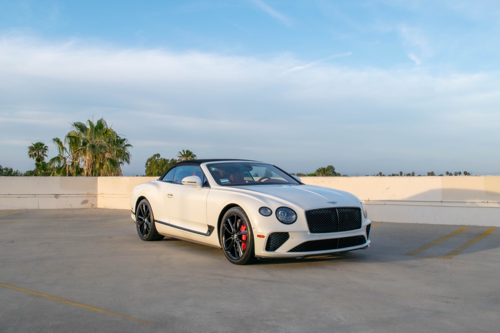 2021 Bentley Continental GTC (White)