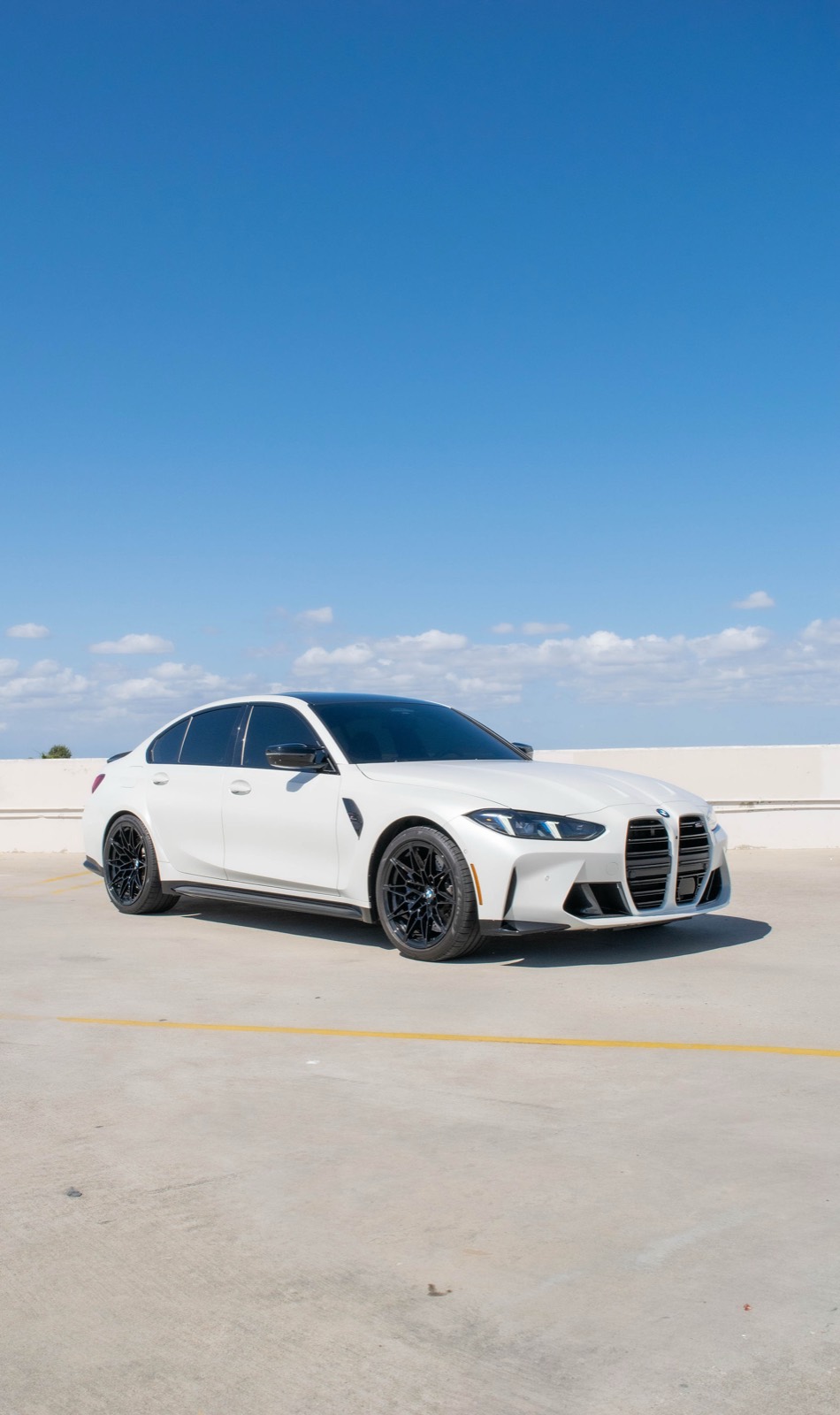 2025 BMW M3 Competition (White) photo 3