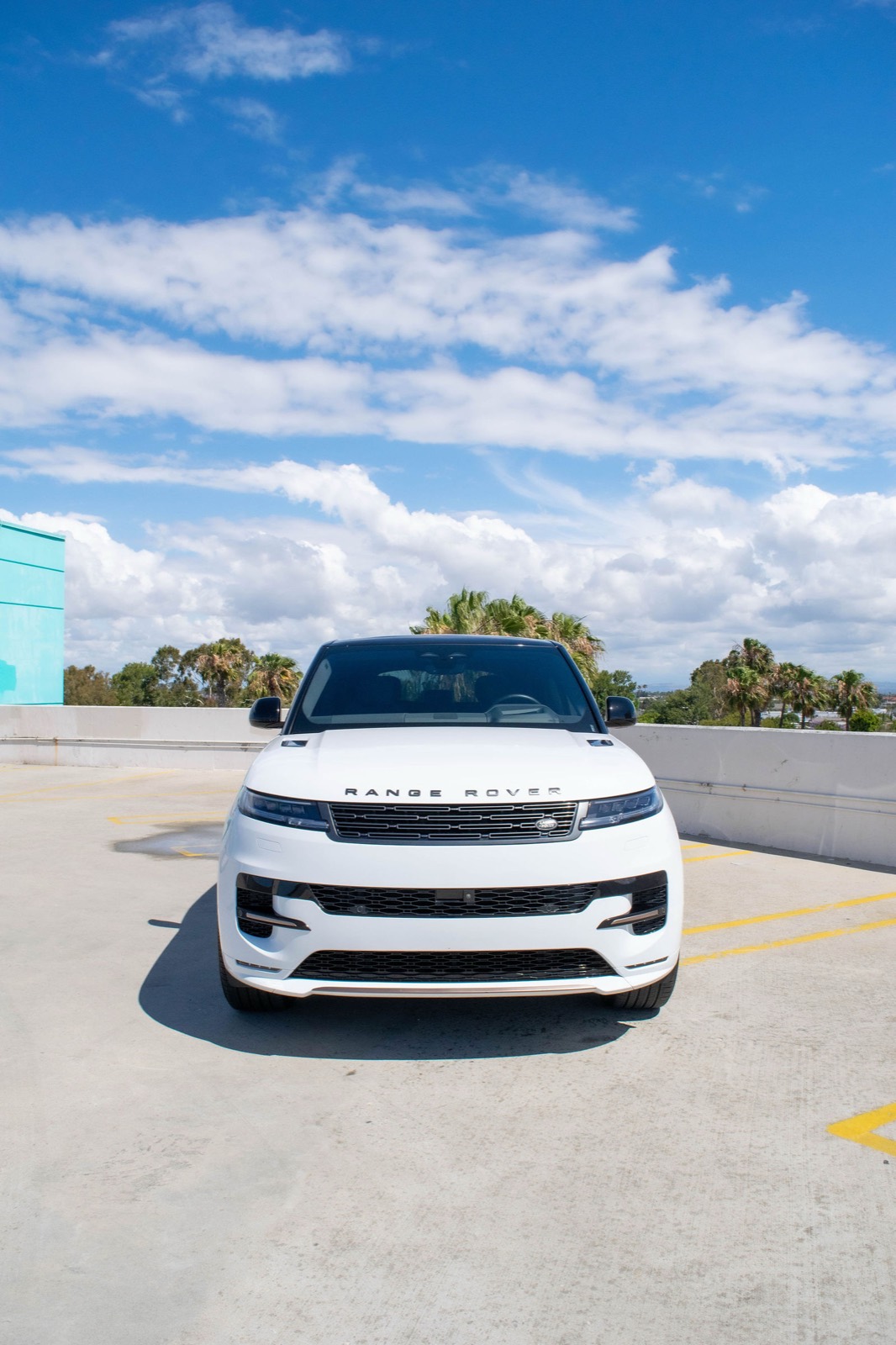 White Land Rover Range Rover for rent in Orange County (view 5)